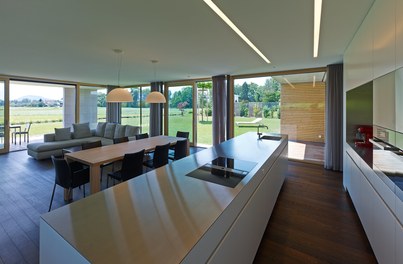 Residence R - living-dining room