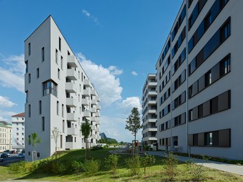 Housing Complex Eurogate - courtyard