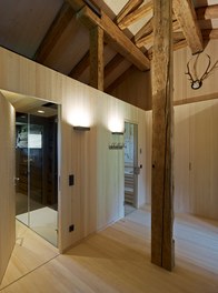 Residence S - view into bathroom and sauna
