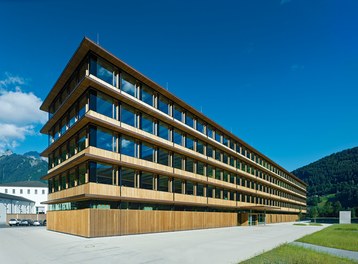 Illwerke Zentrum Montafon - east facade