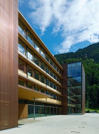 Illwerke Zentrum Montafon - west facade