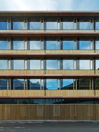 Illwerke Zentrum Montafon - detail of facade