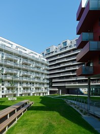 Housing Complex Sonnwendviertel - courtyard