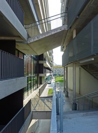 Housing Complex Sonnwendviertel - detail of facade