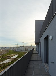 Housing Complex Sonnwendviertel - terrace