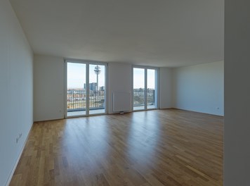 Housing Complex Sonnwendviertel - living room