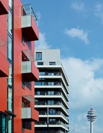 Housing Complex Sonnwendviertel - detail of facade