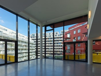Housing Complex Sonnwendviertel - meeting space