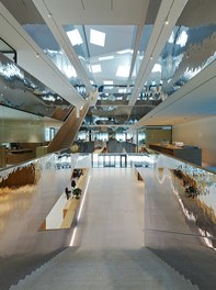 Belvedere - main hall with staircase