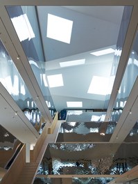 Belvedere - main hall with staircase