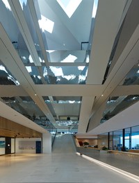 Belvedere - main hall with staircase