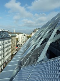 Motel One Staatsoper - roof structure