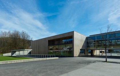 Sports Hall Klaus - courtyard