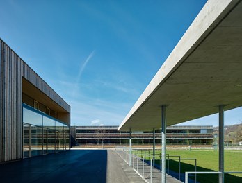 Sports Hall Klaus - courtyard
