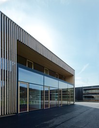 Sports Hall Klaus - detail of facade