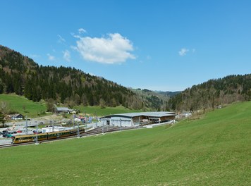 Mariazellerbahn Station Laubenbachmühle - general view