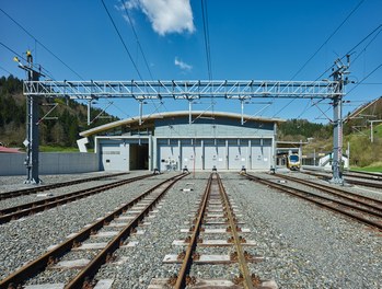 Mariazellerbahn Station Laubenbachmühle - carriage house