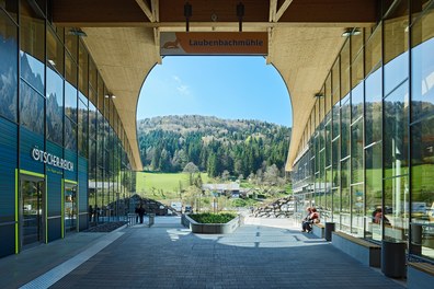 Mariazellerbahn Station Laubenbachmühle - approach