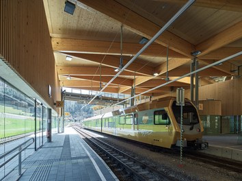 Mariazellerbahn Station Laubenbachmühle - platforms