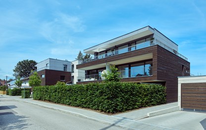 Wohnquartier Frühlingsstrasse - view from east