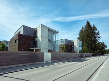 Wohnquartier Frühlingsstrasse - view from street