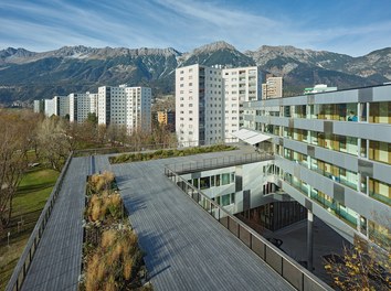 Wohnheim Olympisches Dorf - view from terrace