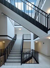 Housing Estate Stammersdorf - staircase