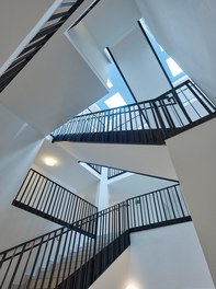 Housing Estate Stammersdorf - staircase