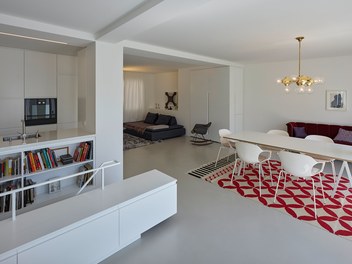 Apartement D, conversion - living-dining room