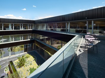 Headquarter Berger Logistik - courtyard