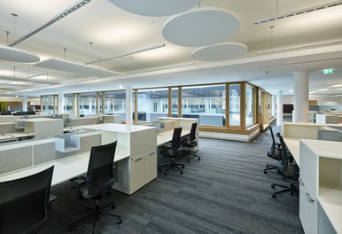 Headquarter Berger Logistik - open space office