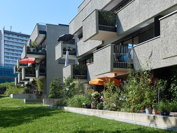 Housing Complex Dorfstrasse - south facade
