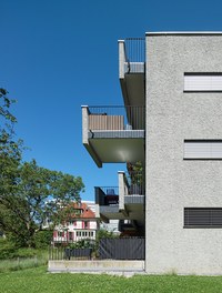 Housing Complex Dorfstrasse - detail of facade