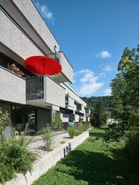 Housing Complex Dorfstrasse - detail of facade