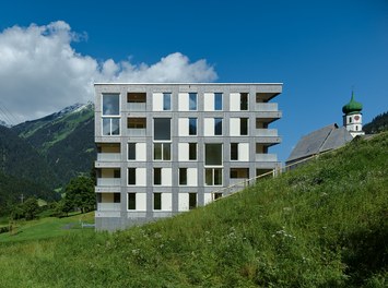 Passive House Complex St. Gallenkirch - east facade