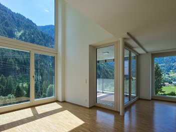 Passive House Complex St. Gallenkirch - living-dining room