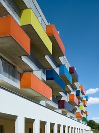 Housing Complex Waldmühle Rodaun - detail of facade