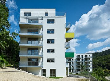 Housing Complex Waldmühle Rodaun - west facade