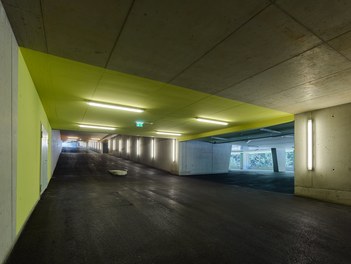 Housing Complex Waldmühle Rodaun - parking garage