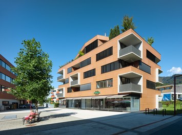 Housing Estate Garnmarkt - view from southwest