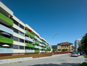 Housing Complex Blumenegg - south facade