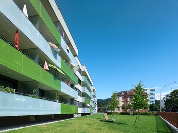 Housing Complex Blumenegg - south facade