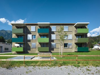 Housing Estate Ludesch - south facade