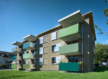 Housing Estate Ludesch - south facade