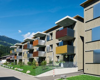 Housing Estate Ludesch - west facade