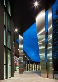 PALAIS DE LA MUSIQUE ET DES CONGRÈS - facade at night