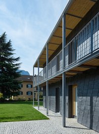 Residence R - detail of facade