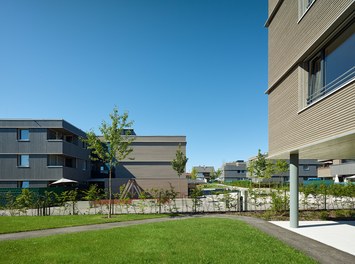Housing Estate Liefering - view to courtyard