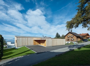 House in Übersaxen - east facade