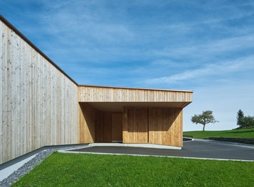 House in Übersaxen - entrance